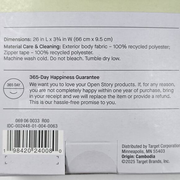 Open Story Stuffable Travel Neck Pillow Pink Packable Lightweight Airplane - Picture 5 of 7